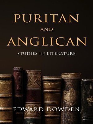 cover image of Puritan and Anglican